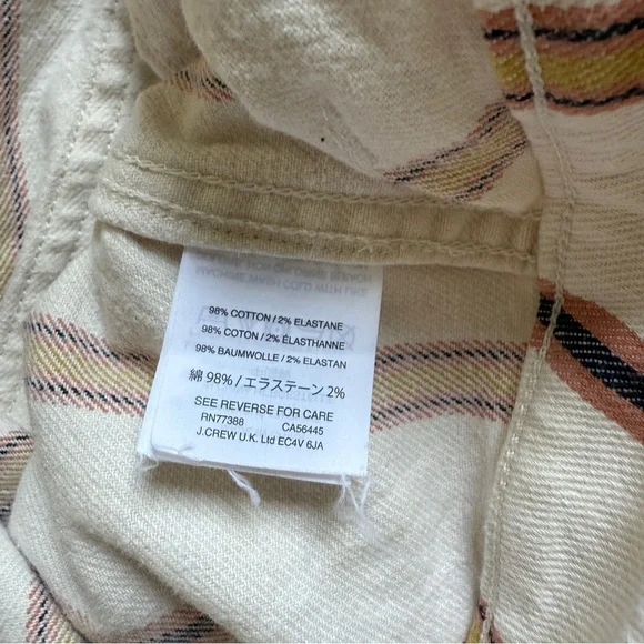 Cropped Striped Madewell Jeans - Picture 8 of 8